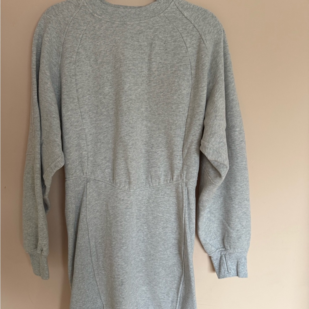 Lululemon Athletica Light Gray Sweatdress